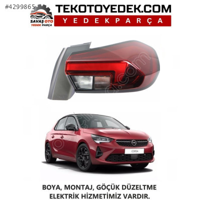 CORSA F ARKA DIŞ STOP SAĞ SOL 2019 2020 2021 2022 2023 / KAMPANYA