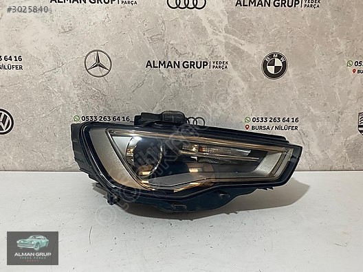 AUDİ A3 SAĞ FAR HATASIZ ORJİNAL BEYİNLER DAHİL (son fiyat)