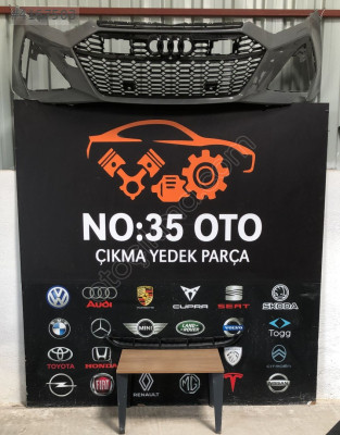 AUDİ Q7 S-LİNE SIFIR ÖN TAMPON ORTA IZGARA 2010-2015