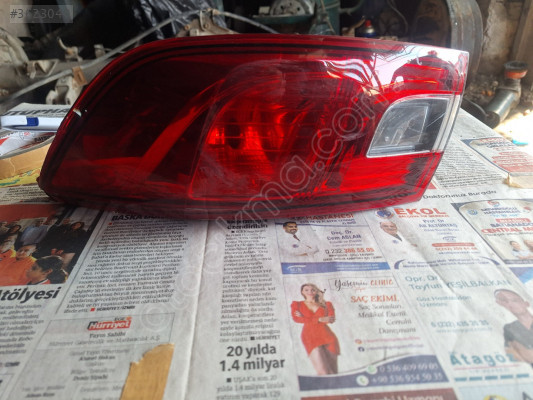 Renault Clio 4 sol dış stop