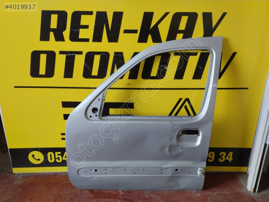 RENAULT KANGOO SOL ÖN KAPI GRİ ÇIKMA ORJ 1999 2009 RENKAY