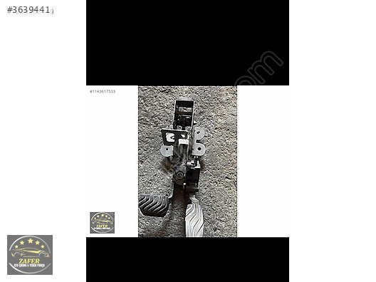 MEGAN 4 PEDAL SETİ 1.5 ZAFER OTO