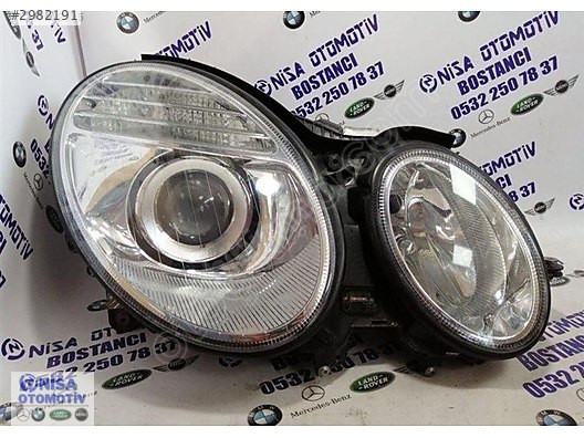 MERCEDES E SERİSİ W211 KASA MAKYAJLI XENON SAĞ FAR ORJ ÇIKMA