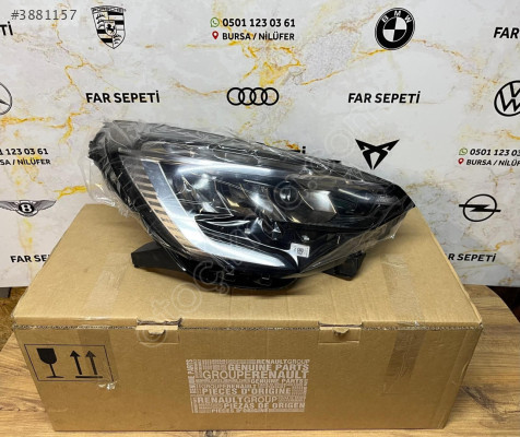 Renault Clio 5 Orjinal Sıfır Sağ Far - Ürün Kodu: 260100902R