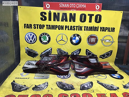 RENAULT MEGANE 4 TAKIM STOP ORJİNAL ÇIKMA TEMİZ