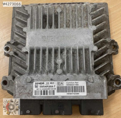 Peugeot Partner Motor Beyni SİD801A 5WS40155A-T SW9653577680