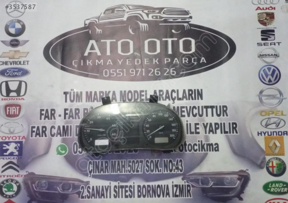 VOLKSWAGEN POLO  CLASIC 2000 ORJİNAL CIKMA GOSTERGE