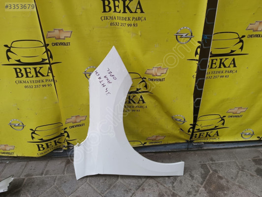 OPEL CORSA F SAĞ ÖN ÇAMURLUK BEYAZ ÇIKMA ORJİNAL YEDEK PARÇA