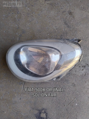 FİAT 500X ORJİNAL SAĞ VE SOL ÖN FAR TAKIMI AZ HASARLI 2015-2023