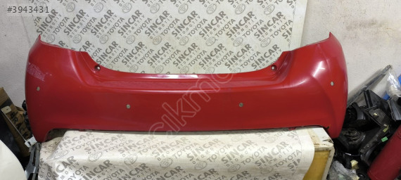TOYOTA YARİS 2011 2017 ARKA TAMPON ÇIKMA ORJİNAL 52159-0D300