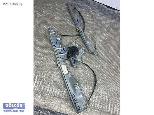 8200 291 147 Renault Clio 3 Sağ Ön Kapı Cam Motoru Cam Krikosu