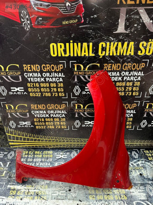 RENAULT CLİO 4 SOL ÖN ÇAMURLUK ORİJİNAL ÇIKMA