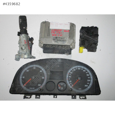 0281014073 03G906021PD Volkswagen Caddy Motor Beyni Komple Seti