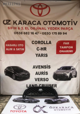 2020-2025 TOYOTA COROLLA CROSS ÇIKMA ORİJİNAL ÖN PANJUR