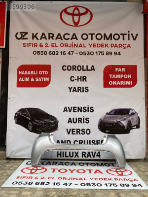2013-2018 TOYOTA AURİS ÇIKMA ORJİNAL ARKA TAMPON
