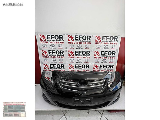 TOYOTA COROLLA ÖN TAMPON SİYAH BOYALI ORJİNAL 07-10 MODEL