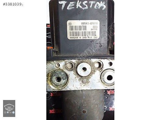 0265225284 0265950130 Toyota Corolla ABS BEYNİ