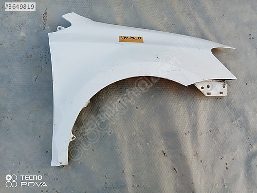 VOLKSWAGEN POLO SAĞ ÖN ÇAMURLUK 2011-2017 OEM 6R0821106 ÇIKMA SÖ