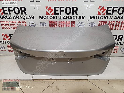 TOYOTA COROLLA BAGAJ KAPAĞI ÇIKMA ORJİNAL PARÇA 19-24 MODEL