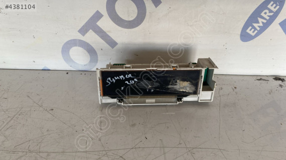 renault symbol 2011 çıkma orjinal bilgi ekranı (son fiyat)