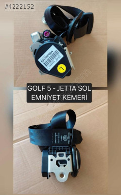 1K4857705 GOLF 5 JETTA PASSAT SOL ÖN EMNİYET KEMERİ