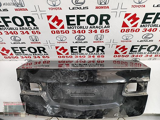 HONDA ACCORD ORJİNAL ÇIKMA BAGAJ KAPAK 09-12