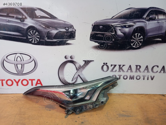 2019-2023 TOYOTA C-HR ÇIKMA ORİJİNAL LEDLİ SAĞ FAR ADAPTİF