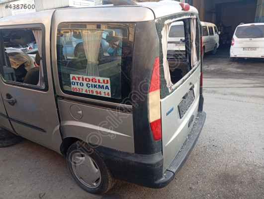 Fiat Doblo Arka tampon köşesi sol 2000-2010