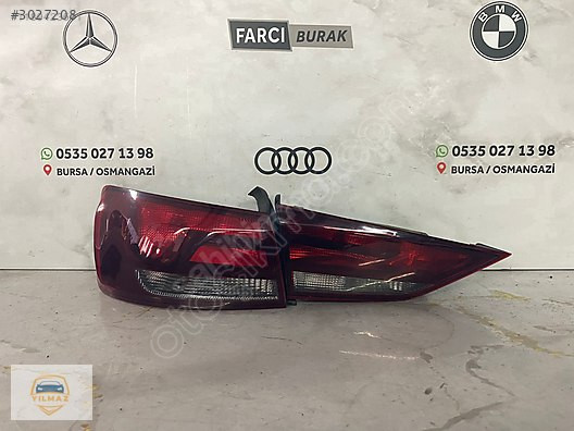 AUDİ A3 SEDAN SOL İÇ DIŞ STOP ORJİNAL