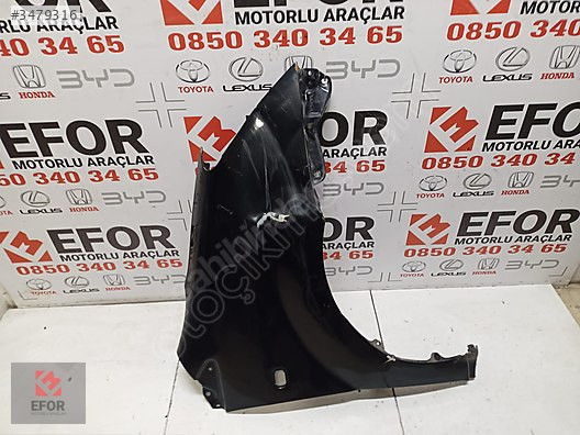 TOYOTA VERSO SAĞ ÖN ÇAMURLUK ÇIKMA ORİJİNAL PARÇA 2004-2007