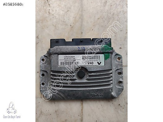 Renault Megane Scenic Motor Beyni 237100131R - 237100132R