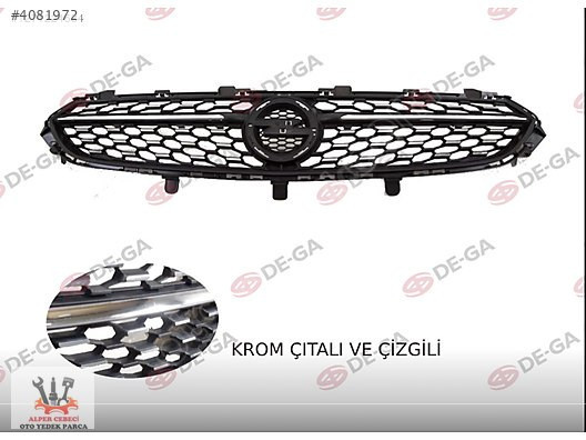 OPEL CORSA F ÖN PANJUR. KROM ÇITALI/ÇİZGİLİ. 2020-2023