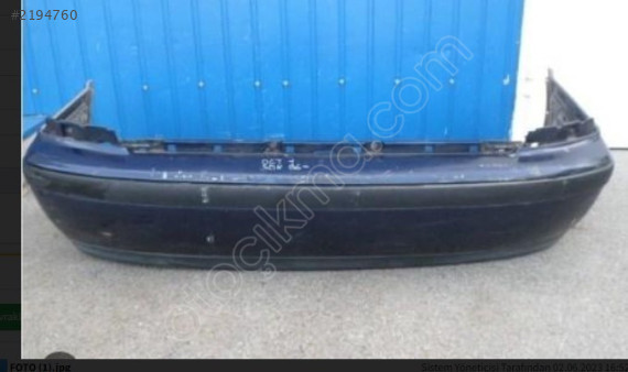 SKODA OCTAVİA 1997 2000 ARKA TAMPON 1U6807421