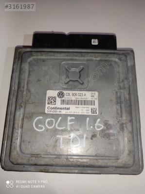 WW GOLF 1.6 TDİ MOTOR BEYNİ 03L906023A - 5WP42801AA PCR2.1