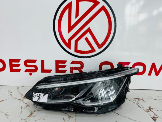 VW Golf 8 Sol Ön LED Far - Orijinal Çıkma Parça