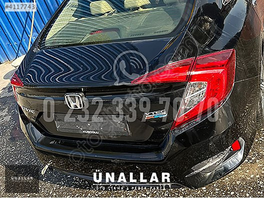 2018 HONDA CİVİC BAGAJ KAPAĞI ve TÜM AKSAM | ÜNALLAR OTO ÇIKMA |