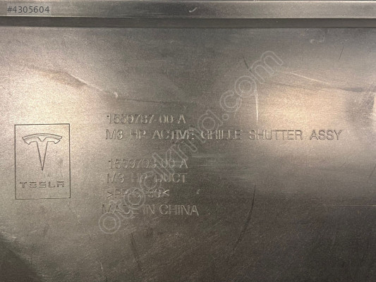 1559787-00-A TESLA MODEL 3 MODEL Y HAVA TOPLAMA DAVLUMBAZI