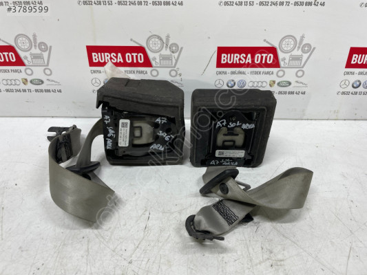 AUDI A7 SAĞ SOL ARKA EMNİYET KEMER 4G8857805G ORJINAL