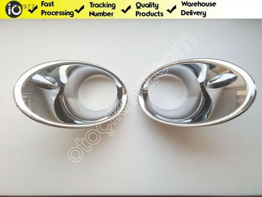 SİS FAR ÇERÇEVESİ SİSSİZ KROM(SET) MEGANE III 2011