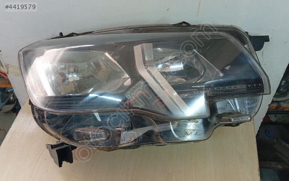 Peugeot Rifter Partner Sağ Ön Far Orijinal Çıkma