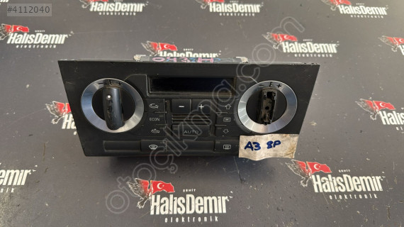 8P0820043H AUDİ A3 KLİMA VE KALORİFER KONTROL PANELİ