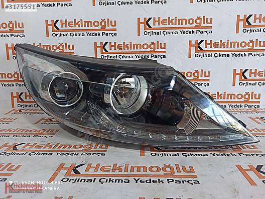 KİA SPORTAGE 2011-2015 SAĞ FAR HATASIZ LEDLİ ORJİNAL TAMİRSİZ