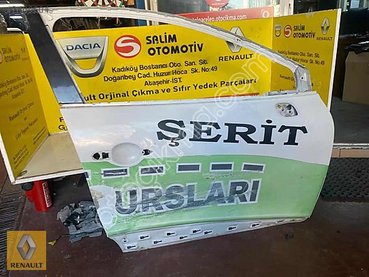 RENAULT CLİO 4 SAG ÖN KAPI ORJİNAL ÇIKMA VE DİGER PARÇ