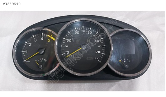 RENAULT MEGANE 3 GÖSTERGE SAATİ 281216746