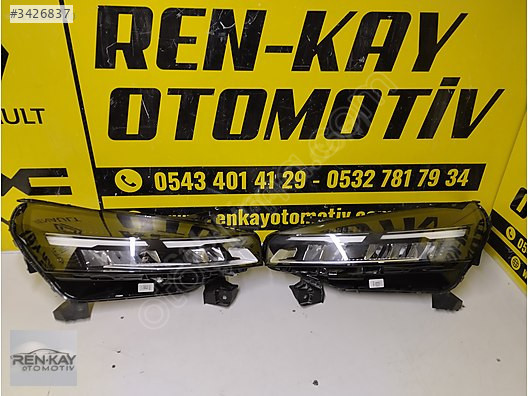260600149R 260103507R RENAULT CLİO 5.5 SAĞ SOL FAR ORJ ÇIKMA