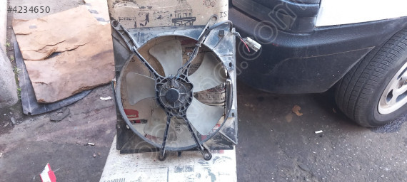 Toyota corolla 1.3 fan motoru ve pervanesi