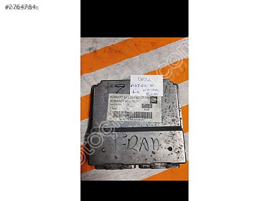 OPEL ASTRA G MOTOR BEYNİ 162 683 77