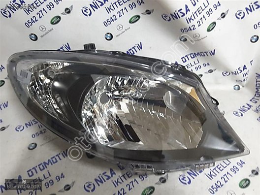 Mercedes Citan W414 Kasa Sağ Far İçi Siyah Sıfır - A415