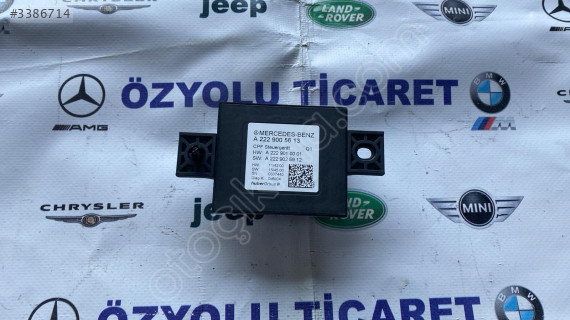 MERCEDES W205 C Serisi Kamera Beyni A2229005613