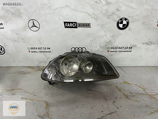 SEAT IBİZA ÇİFT ÇENEK SAĞ FAR ORJİNAL